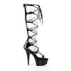 Pleaser - DELIGHT698 Bottes de plateforme - Noir Product image